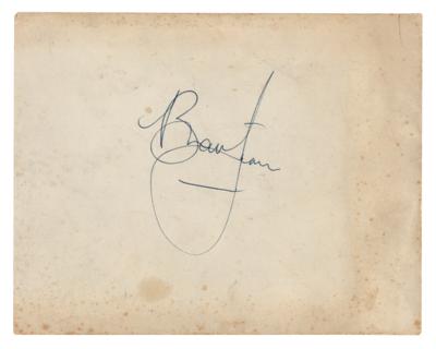 Lot #661 Rolling Stones: Brian Jones Signature - Image 1