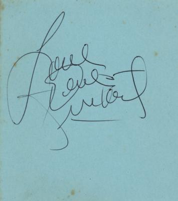 Lot #674 Gene Vincent Signature - Image 1