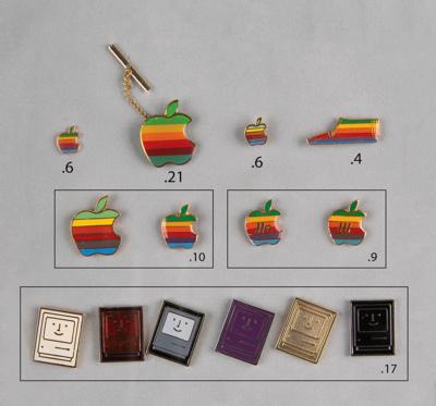 Lot #8028 Apple Computer Early Ephemera Display of (60) Items - Image 9