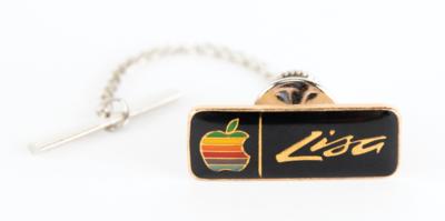 Lot #8022 Apple Lisa and iPhone - Limited Edition Pin, Tie Tack, and Mini Books - Image 1