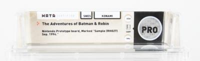 Lot #8052 The Adventures of Batman & Robin - Super Nintendo (SNES) Sample Prototype Video Game - Wata PRO - Image 4