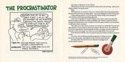 Lot #8031 Matt Groening: Apple Computer Booklet 'Who Needs a Computer Anyway? A Student's Guide' (1989) - Image 3