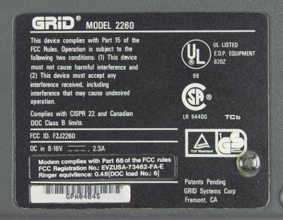 Lot #8047 GRiDPad Convertible Model 2260 - Image 5