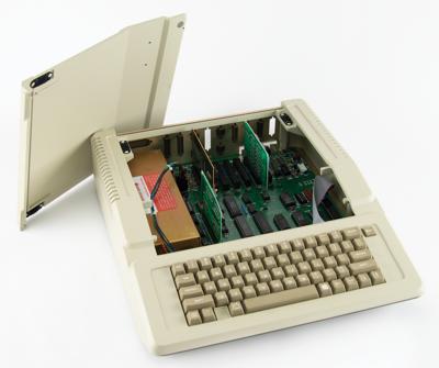 Lot #8012 Apple IIe Computer(Model A2S2064) with Apple III Monitor - Image 4