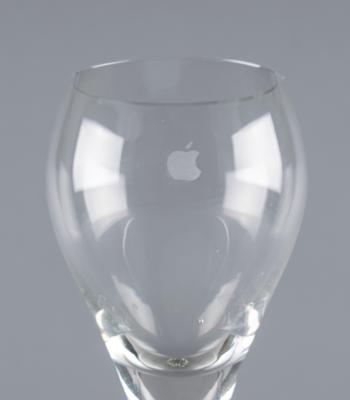 Lot #8021 Apple 'One Billion Sales' Wine Glasses (1982) - Image 2