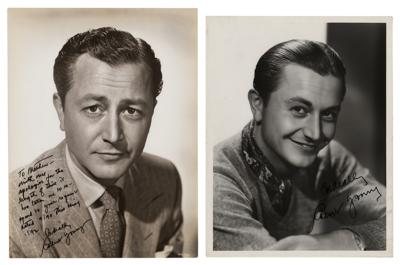 Lot #909 Robert Young (2) Signed Oversized Photographs - Image 1