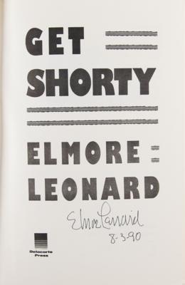 Lot #480 Elmore Leonard (4) Signed Books - Image 5