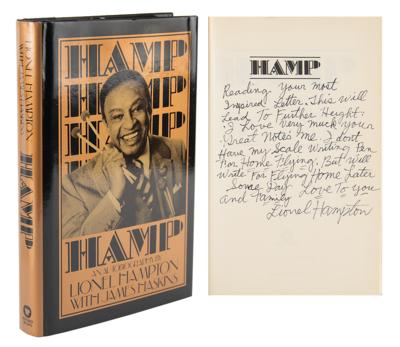 Lot #677 Lionel Hampton (5) Signed Items
