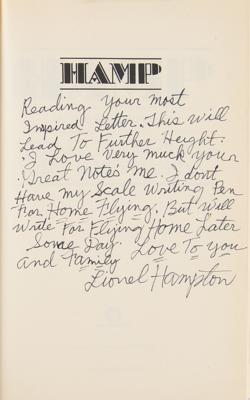 Lot #677 Lionel Hampton (5) Signed Items - Image 2