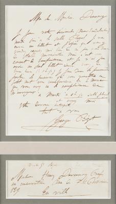 Lot #522 Georges Bizet Autograph Letter Signed - Image 2