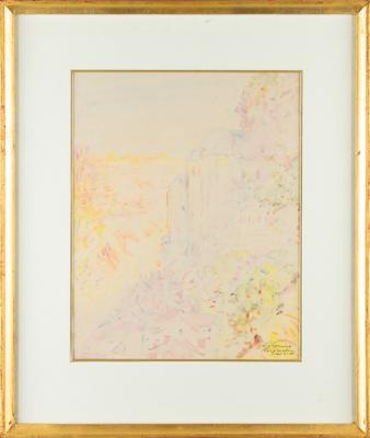 Lot #383 Charles Jay Connick Signed Original Painting - Image 2
