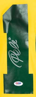 Lot #930 Pele Signed Soccer Jersey - Image 2