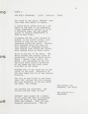 Lot #863 Once Upon a Time in America Shooting Script - Image 2