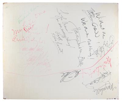 Lot #761 Joan Rivers Late Show Guest Boards (200+) Signatures - Image 10