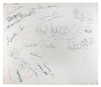 Lot #761 Joan Rivers Late Show Guest Boards (200+) Signatures - Image 11