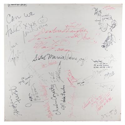 Lot #761 Joan Rivers Late Show Guest Boards (200+) Signatures - Image 5