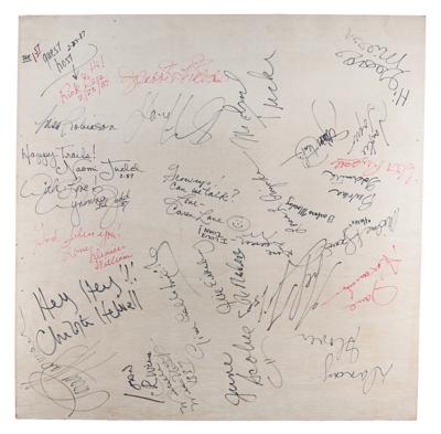 Lot #761 Joan Rivers Late Show Guest Boards (200+) Signatures - Image 7