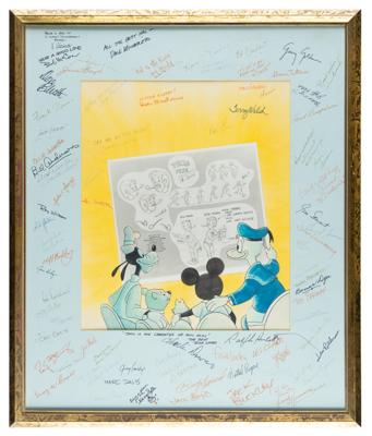 Lot #410 Disney Animators Signed Retirement Card - Image 2