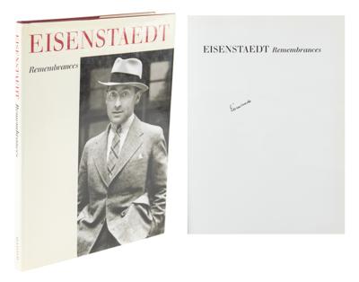 Lot #385 Alfred Eisenstaedt Signed Book
