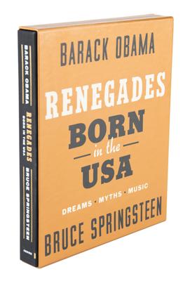 Lot #93 Barack Obama and Bruce Springsteen Signed Book - Image 4