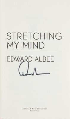 Lot #450 Edward Albee (3) Signed Items - Image 2