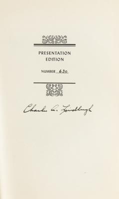 Lot #298 Charles Lindbergh Signed Book - The Spirit of St. Louis - Image 2