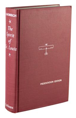 Lot #298 Charles Lindbergh Signed Book - The Spirit of St. Louis - Image 3
