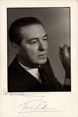 Lot #491 Terence Rattigan Signed Photograph by Angus McBean - Image 1