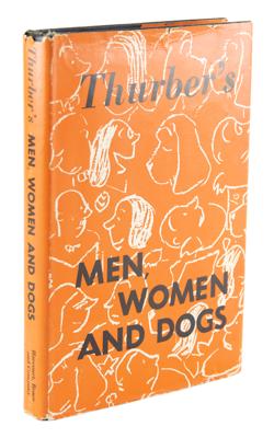 Lot #444 James Thurber Twice-Signed Book - Image 3