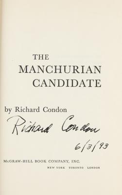 Lot #464 Richard Condon Signed Book - Image 2