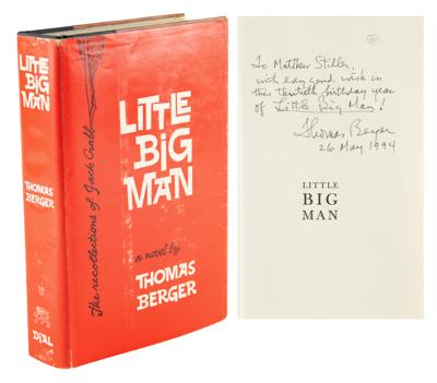 Lot #453 Thomas Berger Signed Book and Typed Letter Signed