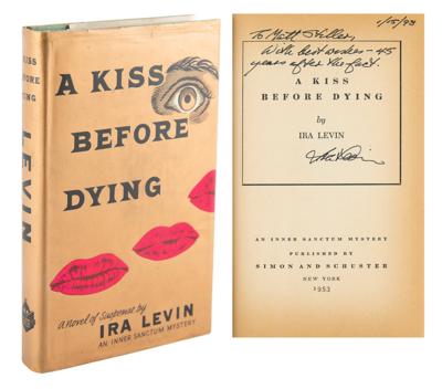 Lot #435 Ira Levin Signed Book and Typed Letter Signed