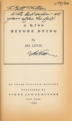 Lot #435 Ira Levin Signed Book and Typed Letter Signed - Image 2