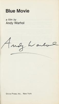 Lot #379 Andy Warhol Signed Book - Image 2