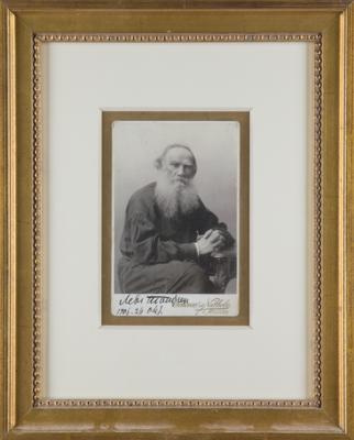 Lot #446 Leo Tolstoy Signed Photograph (1906) - Image 2