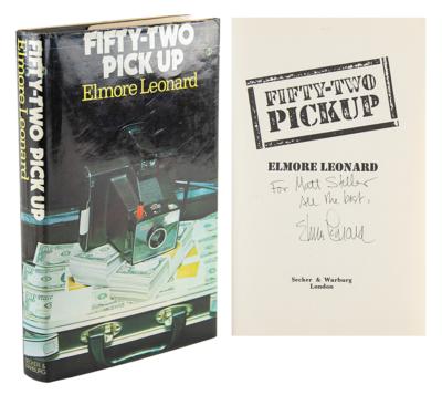 Lot #481 Elmore Leonard Signed Book - Image 1