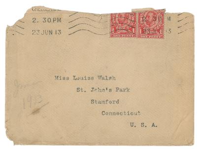 Lot #432 Henry James Typed Letter Signed - Image 5