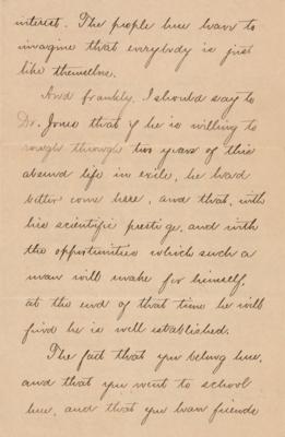Lot #472 Edward Everett Hale Letter Signed - Image 4