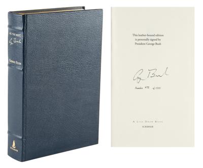 Lot #31 George Bush Signed Book
