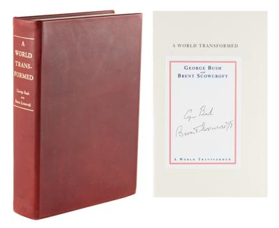 Lot #32 George Bush Signed Book