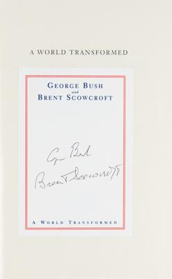 Lot #32 George Bush Signed Book - Image 2