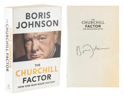 Lot #188 Boris Johnson Signed Book
