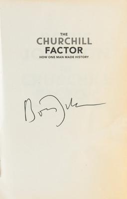 Lot #188 Boris Johnson Signed Book - Image 2