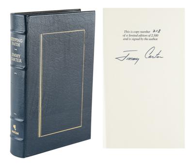 Lot #39 Jimmy Carter Signed Book - Image 1