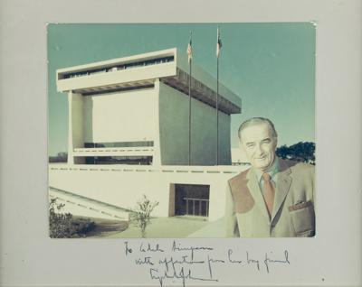 Lot #80 Lyndon B. Johnson Signed Photograph