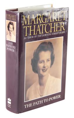 Lot #244 Margaret Thatcher Signed Book - Image 3
