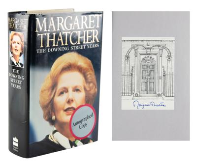 Lot #245 Margaret Thatcher Signed Book - Image 1