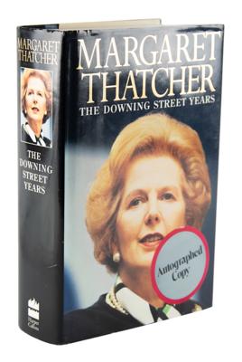 Lot #245 Margaret Thatcher Signed Book - Image 3