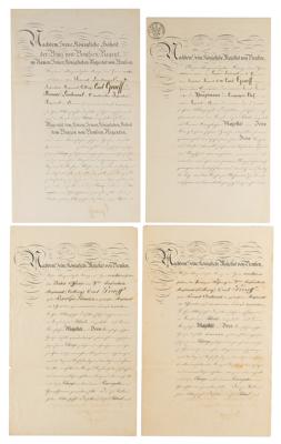 Lot #189 Kaiser Wilhelm I Document Signed - Image 3
