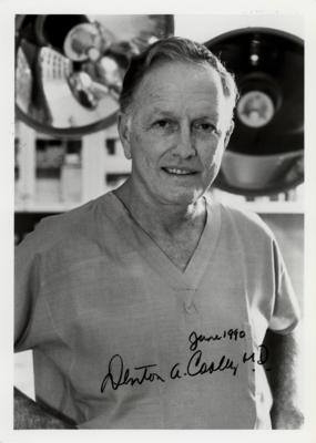 Lot #160 Denton Cooley Signed Photograph